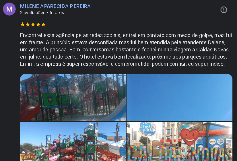 Depoimento de cliente